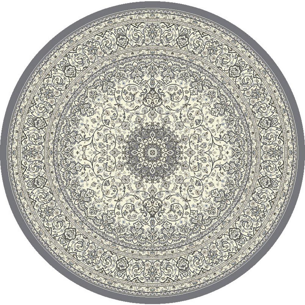 Round 5 X 5 Area Rugs Rugs The Home Depot   Grey Cream Dynamic Rugs Area Rugs Anr5571195666 64 400 Compressed 