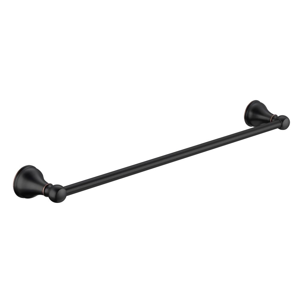 Glacier Bay Fairway 24 In Towel Bar In Bronze 20113 0227D The Home Depot   Bronze Glacier Bay Towel Bars 20113 0227d 64 1000 