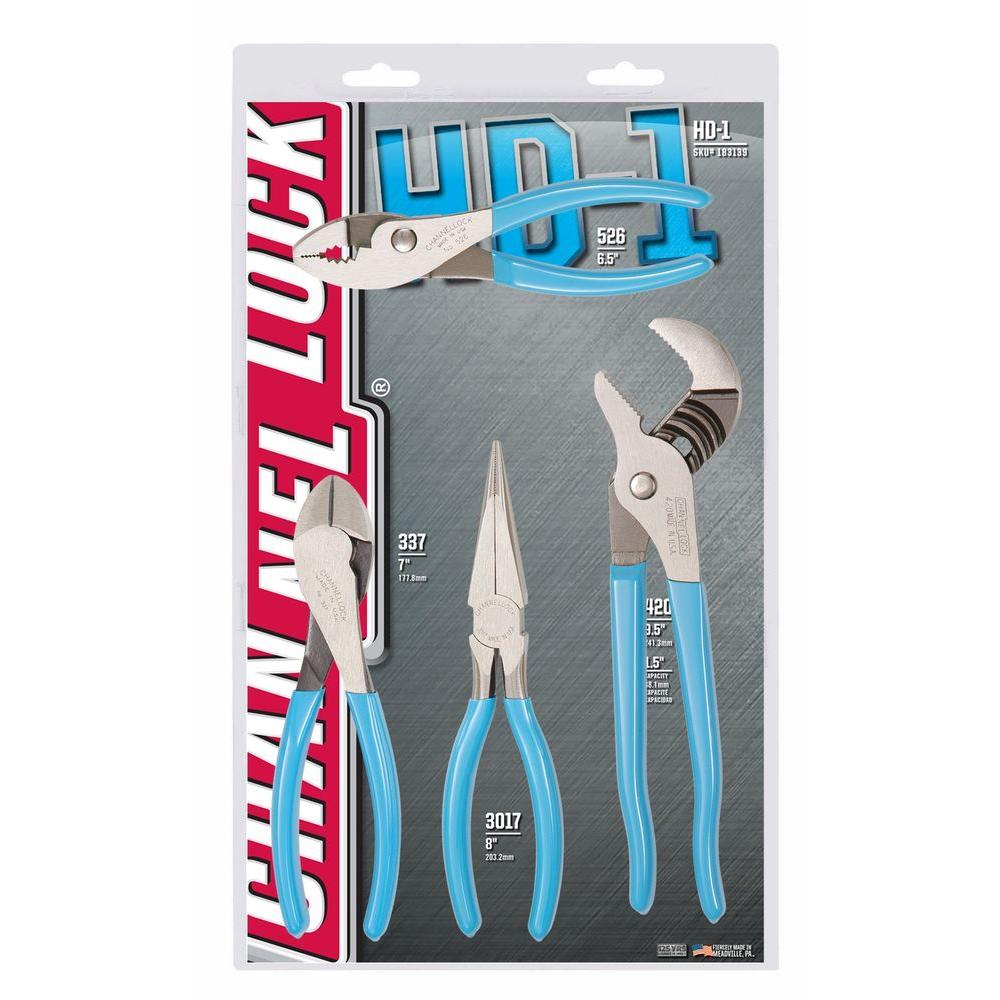 Channellock Ultimate Plier Set (4Piece)HD1 The Home Depot