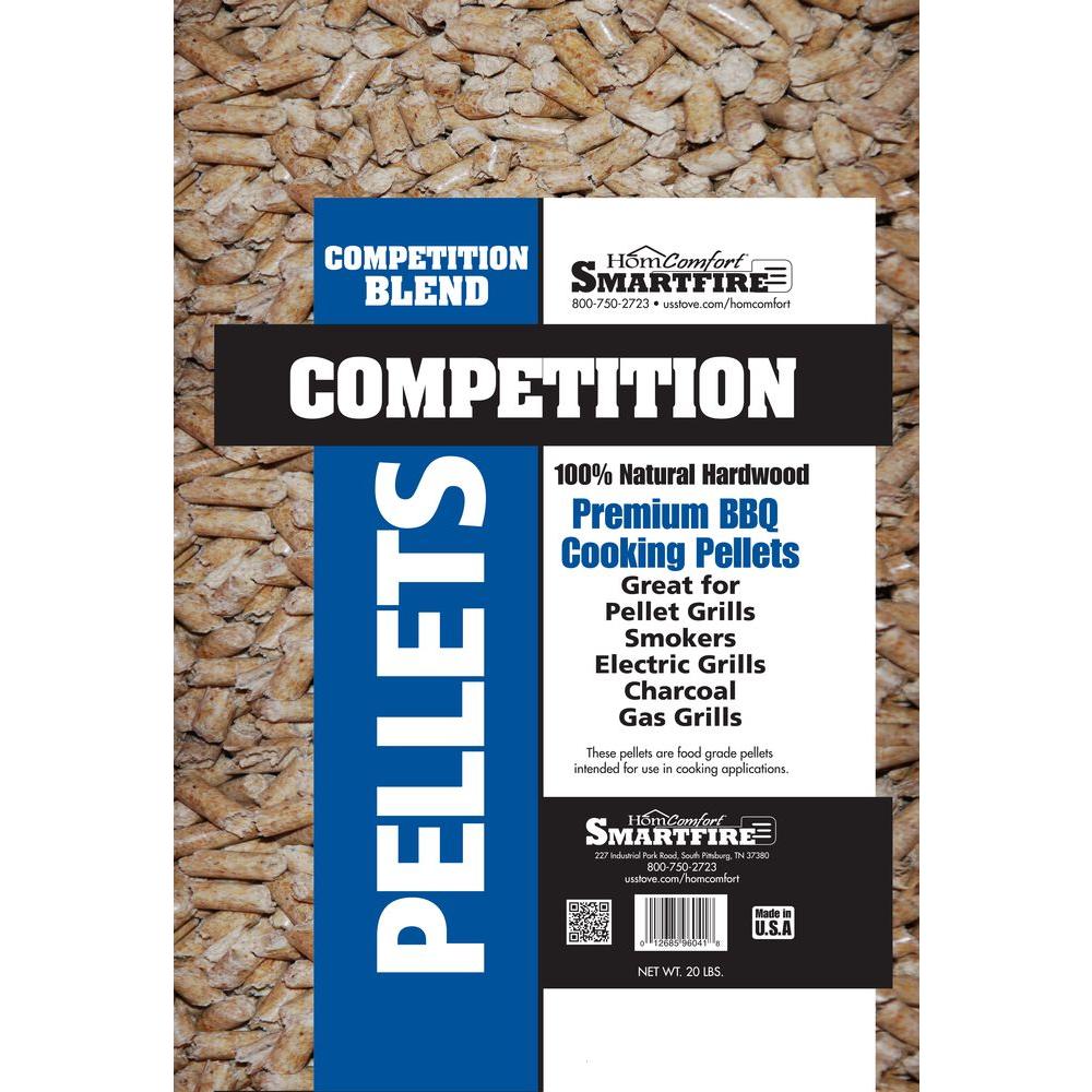 Competition Blend Premium BBQ Cooking PelletsSFEP20 The