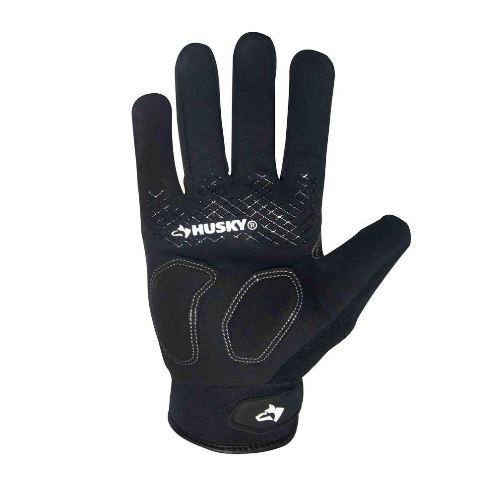 Husky Medium Heavy Duty Mechanic Glove (3Pack)AL8816M The Home Depot