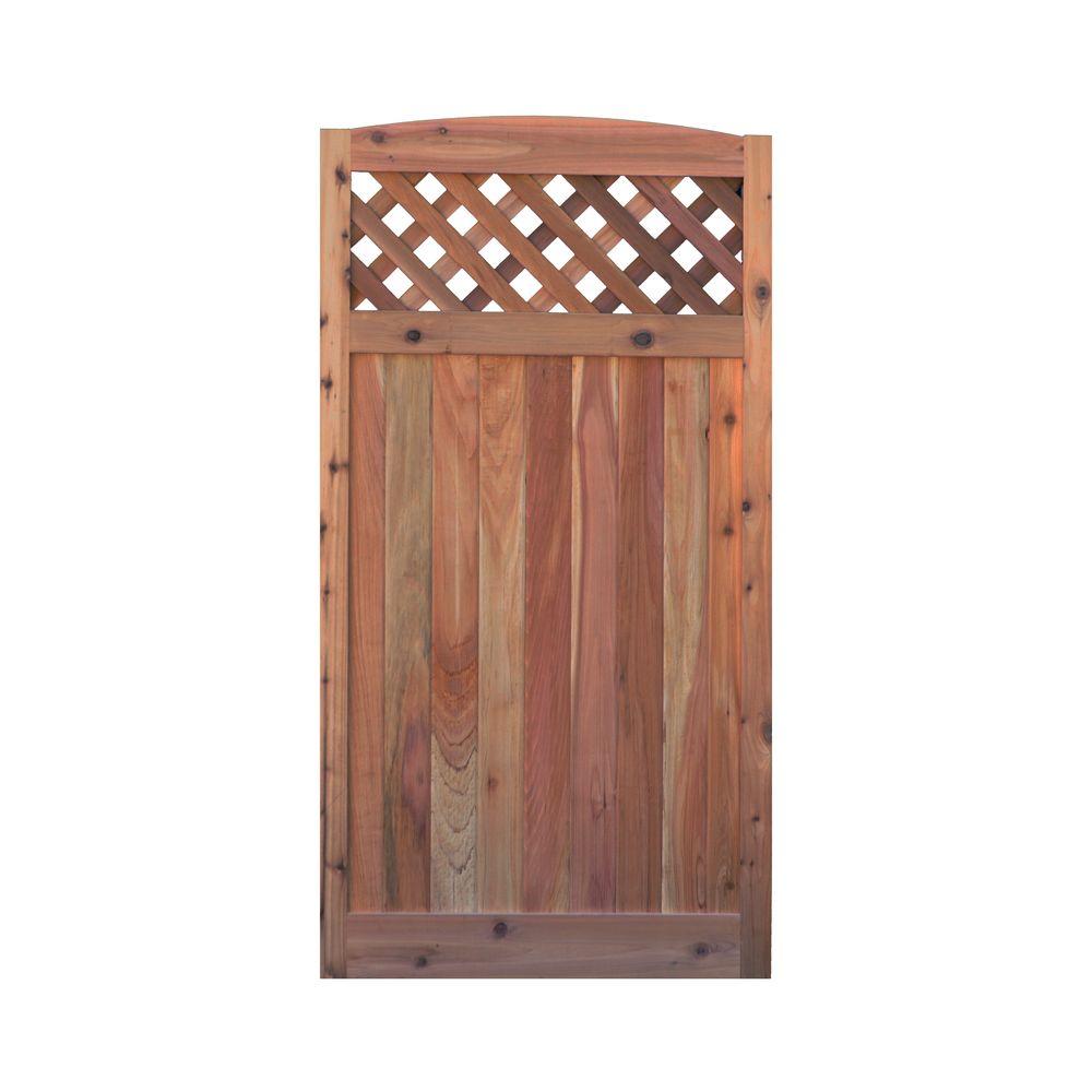 Wood Fence Gates Wood Fencing The Home Depot