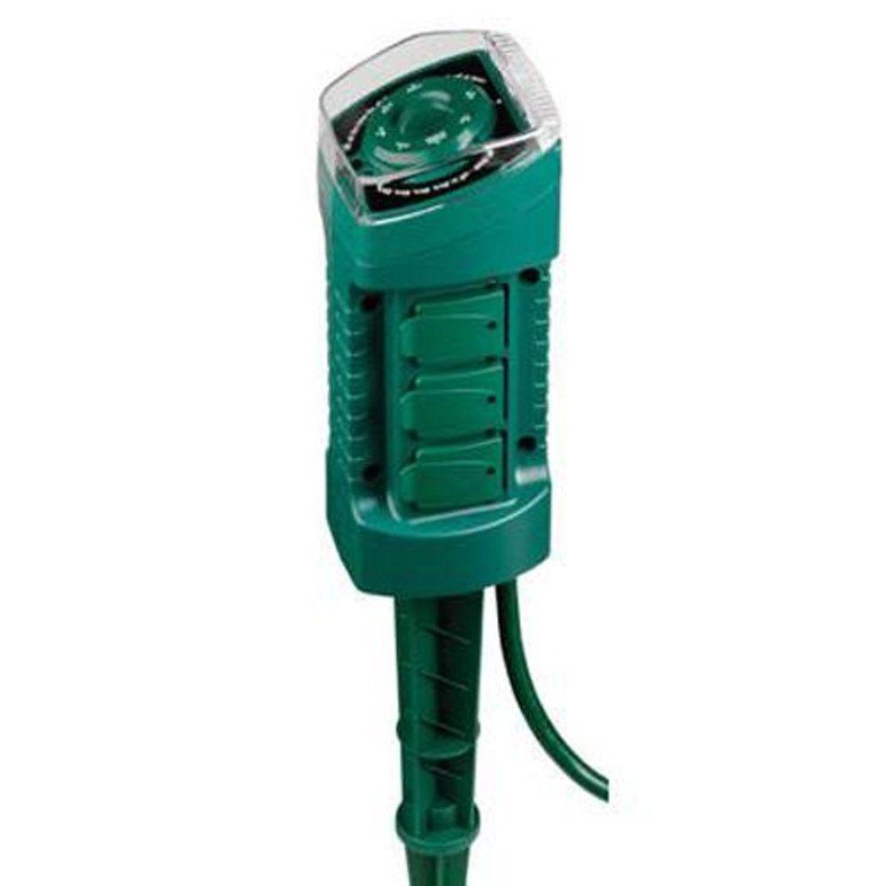 Dusk To Dawn Timers Wiring Devices Light Controls The Home Depot 15 Amp Plug In 6 Photocell Stake Timer