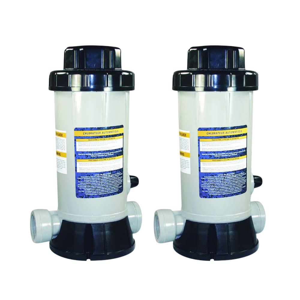 InLine Above Ground Automatic Pool Chlorine Feeder (2Pack)2 x 87502