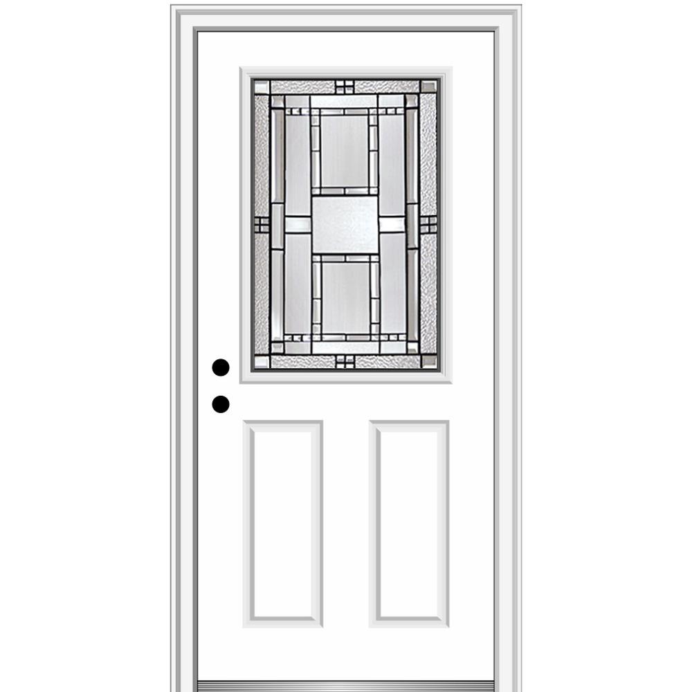 Mmi Door 36 In X 80 In Metro Right Hand Inswing Decorative 1 2