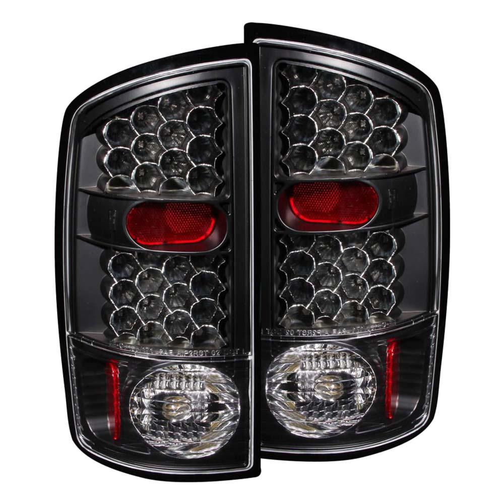 Anzo Usa 2002 2005 Dodge Ram 1500 Led Taillights Black 311018 The 2002 2005 Dodge Ram 1500 Led Taillights Black