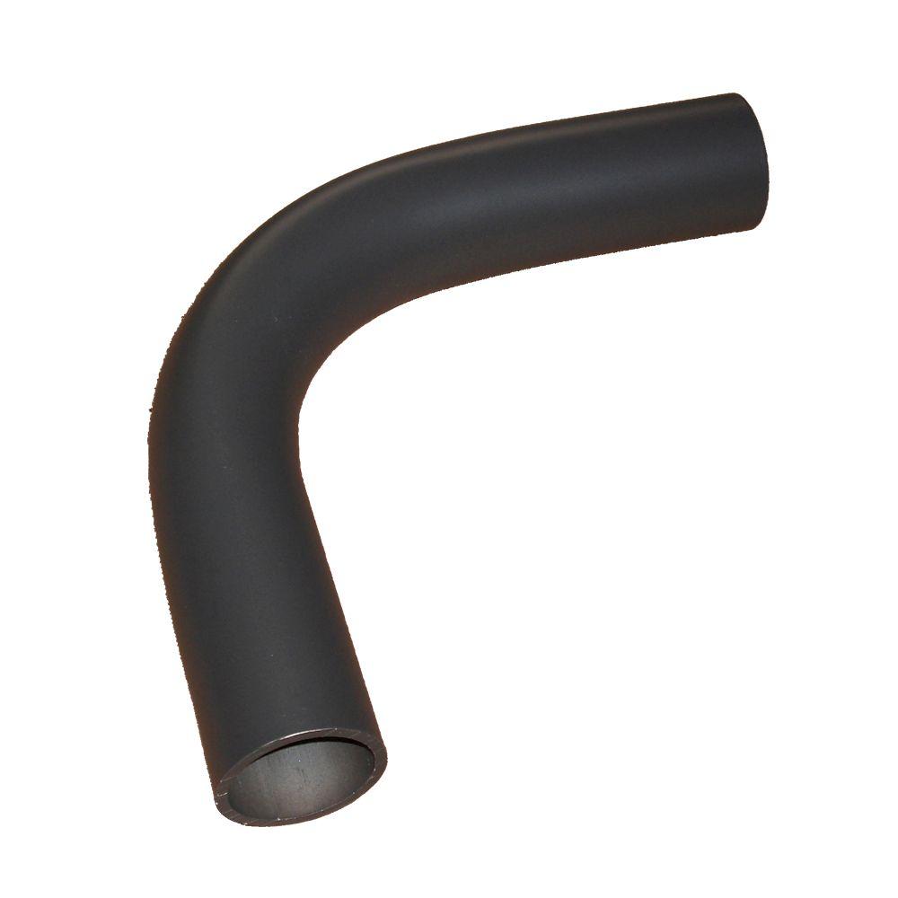 EZ Handrail 1.9 in. Aluminum Round ADA Handrail Bronze 90 Degree Radius Elbow-EZA585-BZ - The ...