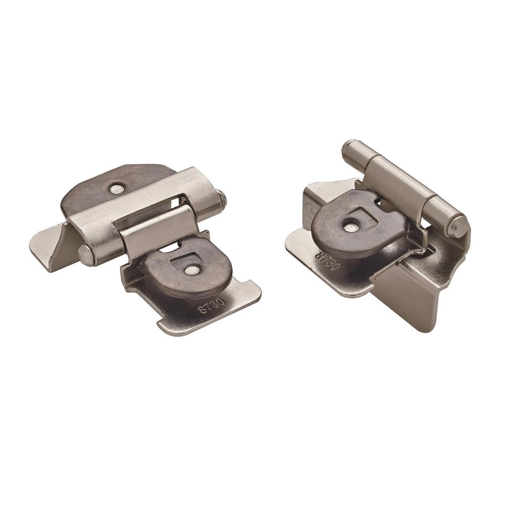 Partial Overlay Cabinet Hinges Cabinet Hardware The Home Depot