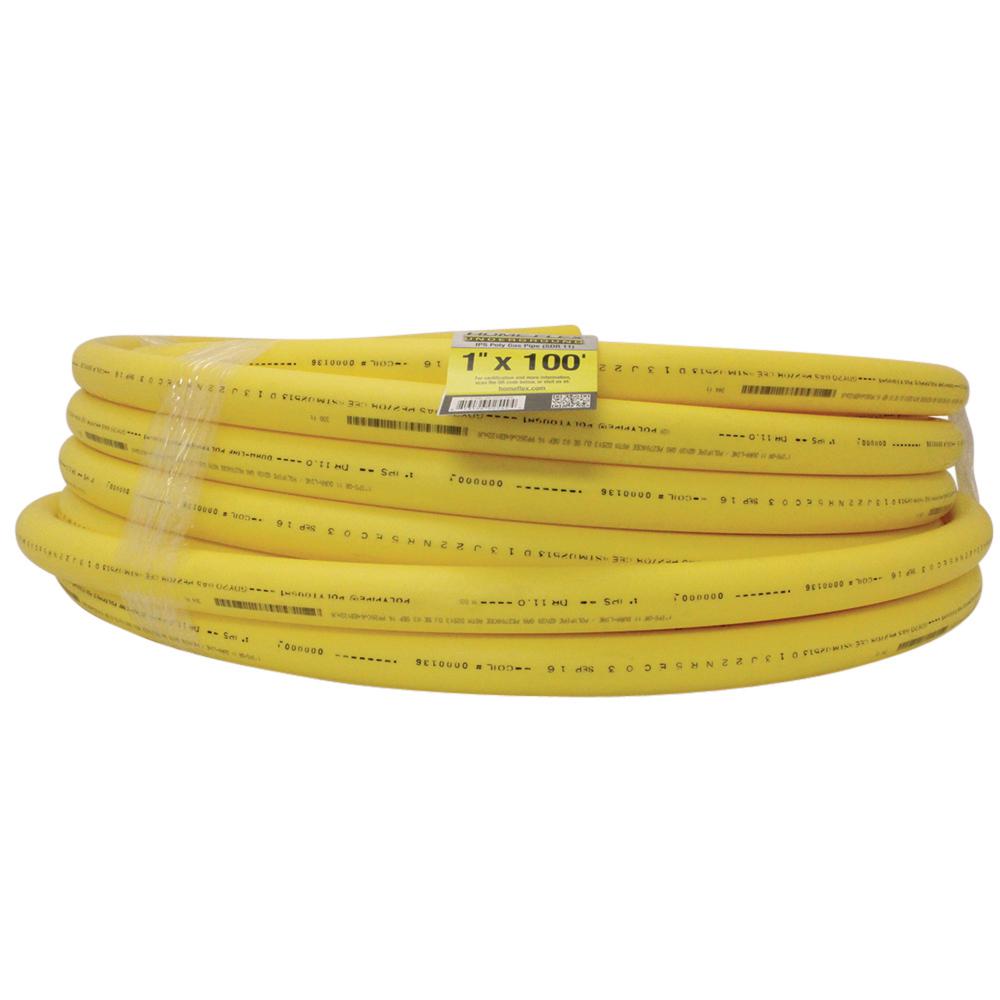 1 in. x 100 ft. IPS 100 psi NSF Poly PipeX21100100 The Home Depot