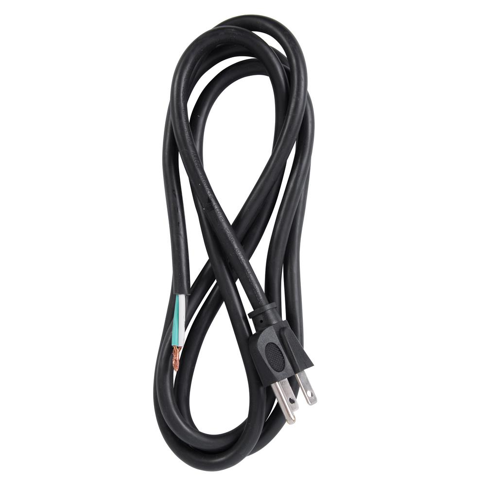 Bergen Industries 6 ft. 14/3 SJTW 15 Amp/125Volt 1875Watt 3Wire Appliance/Power Tool Cord