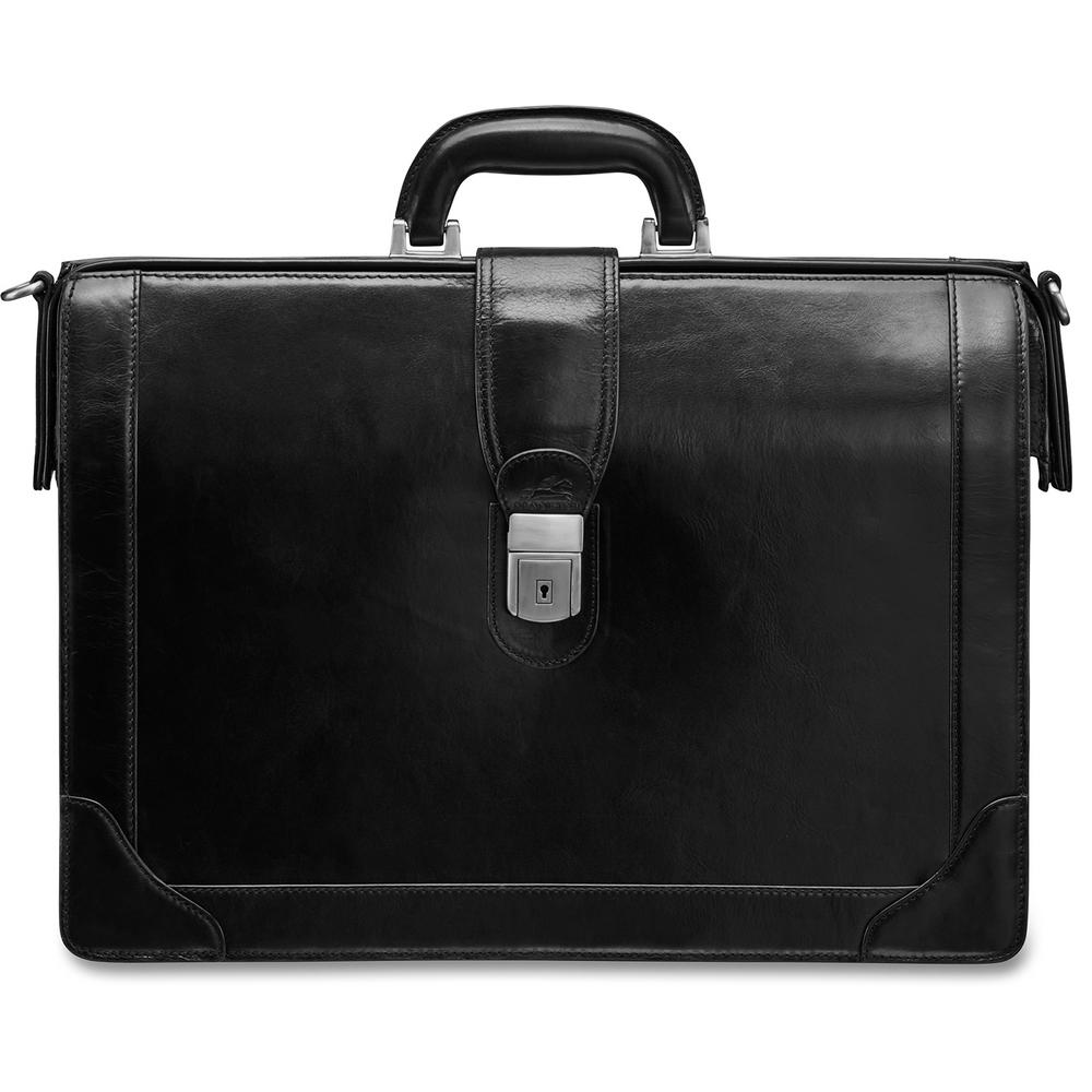 leather litigator briefcase