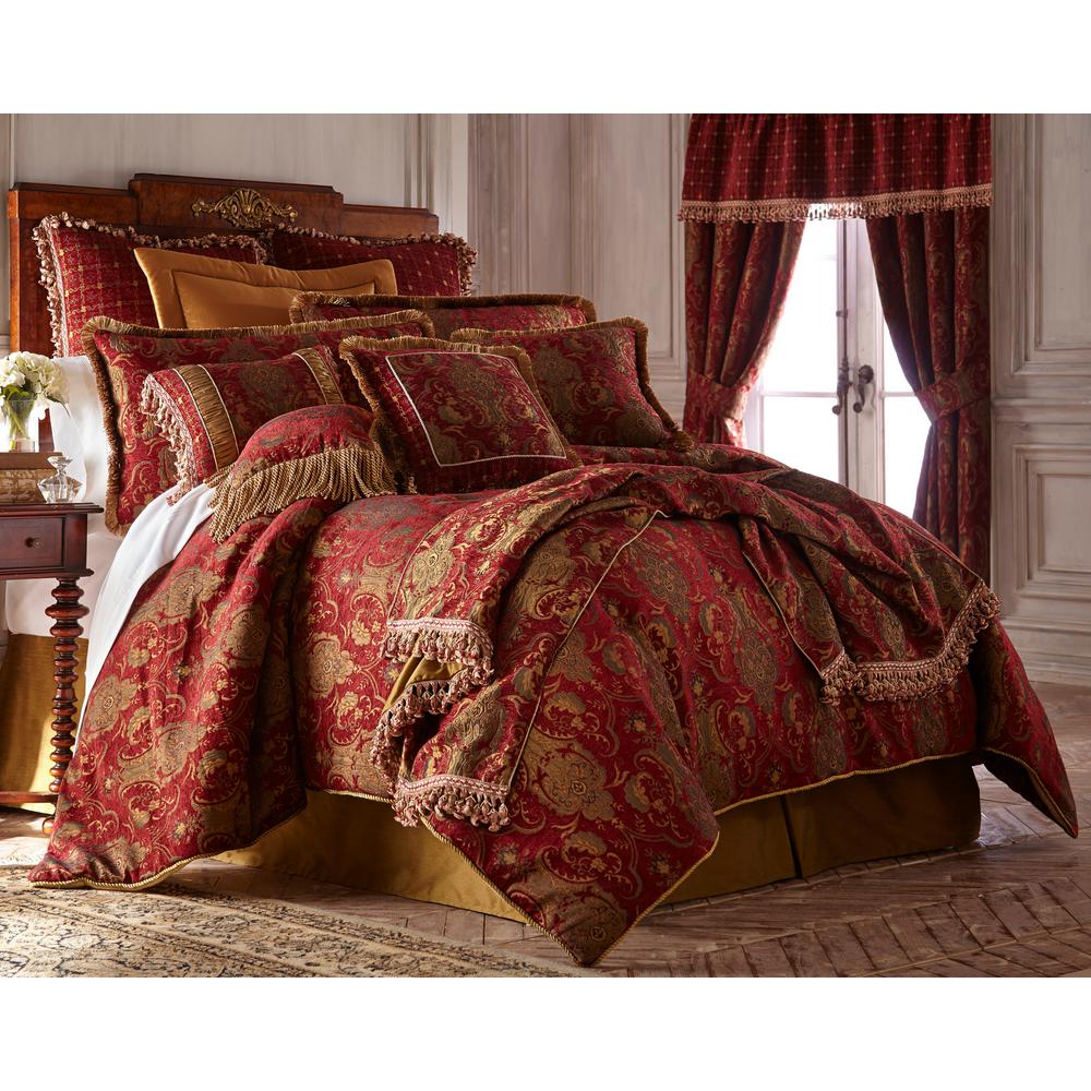 Sherry Kline China Art 4-Piece Red King Comforter Set was $650.0 now $390.0 (40.0% off)