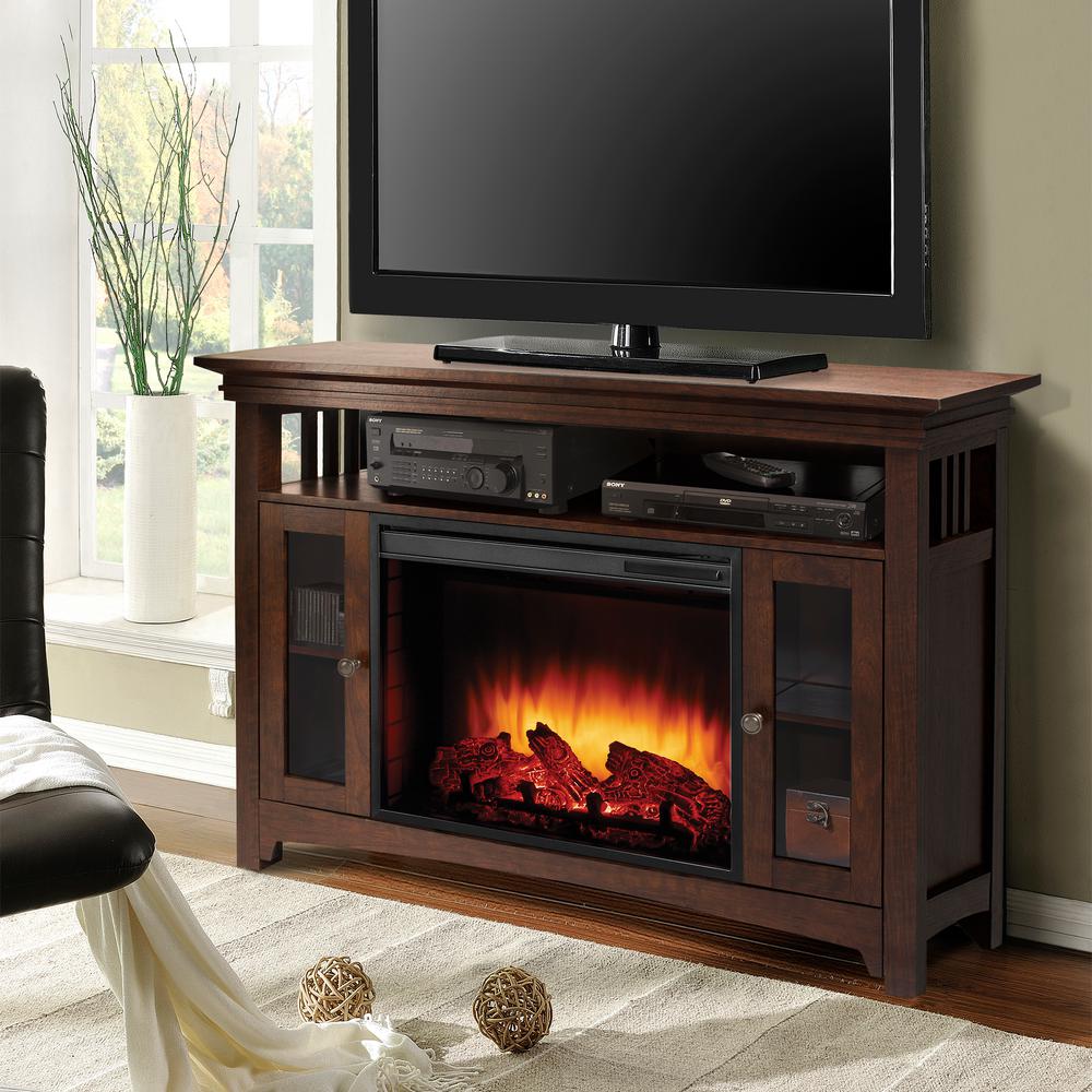 Muskoka Wyatt 48 in. Freestanding Electric Fireplace TV Stand in 