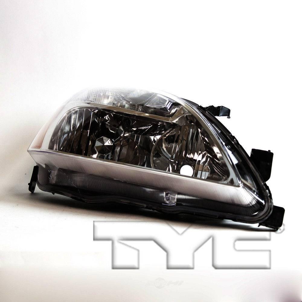 Tyc Headlight Assembly 2005 2007 Honda Accord 20 6361 01 9 The Home Depot