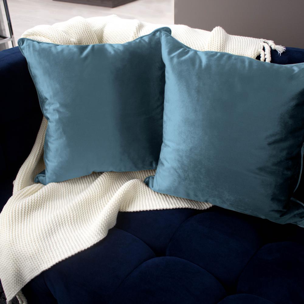 Jean Pierre Lucas Velvet 2 Piece Decorative Pillow Set In Navy Jean Pierre Lucas Velvet 2 Piece Decorative Pillow Set In Navy Ymo006884 The Home Depot