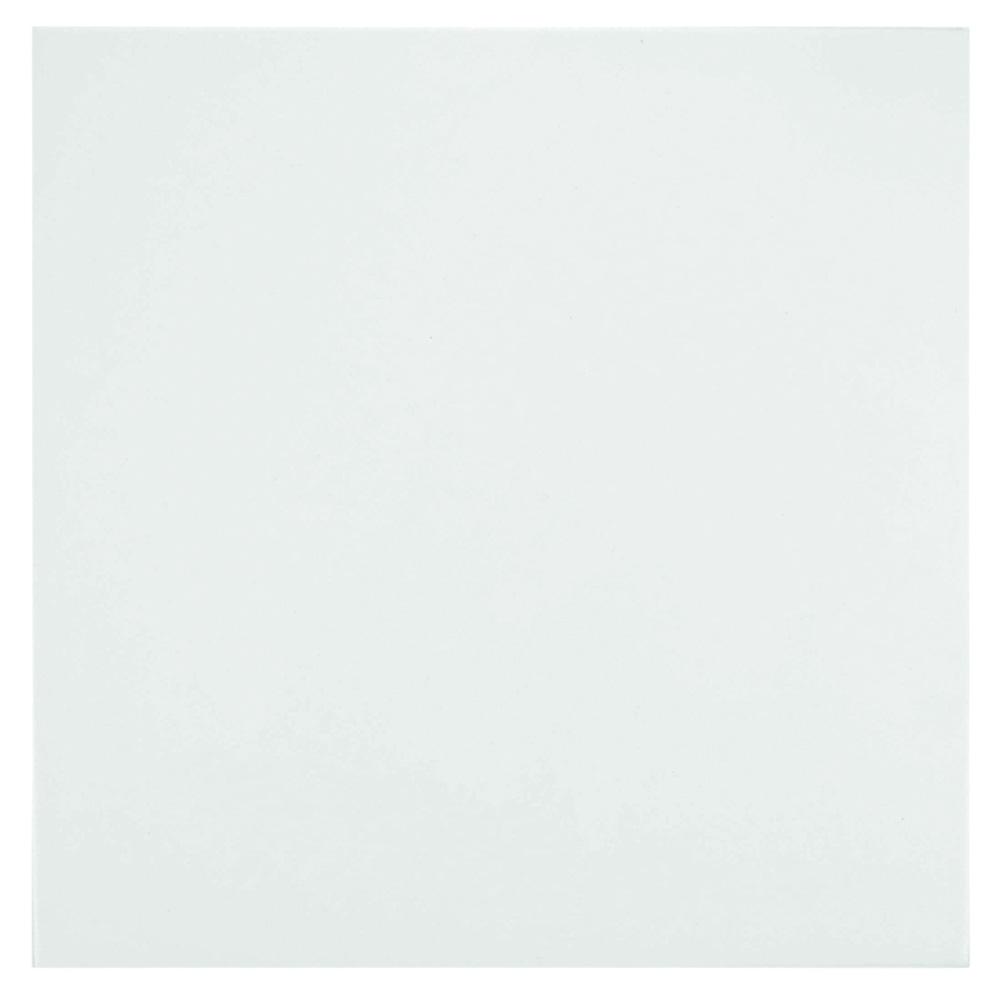 Merola Tile Lisse White 13 In X Porcelain Floor And Wall Merola Tile Lisse White 13 In X Porcelain Floor And Wall