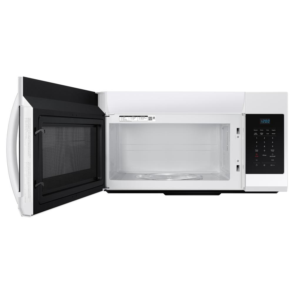 Right to Left Swing White OvertheRange Microwaves Microwaves