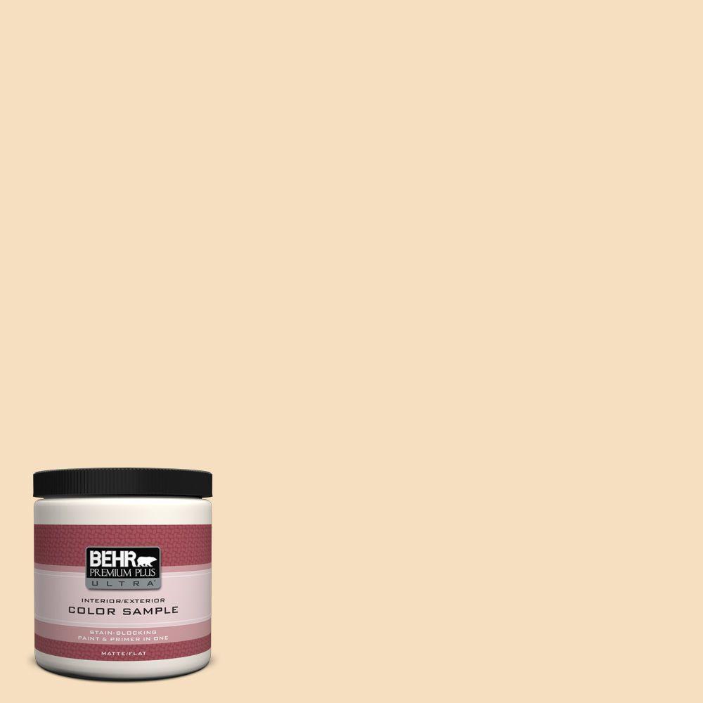 Behr Premium Plus Ultra 8 Oz Ppl 41 Tea Cookie Matte Interior Ppl 41 Tea Cookie Matte Interior