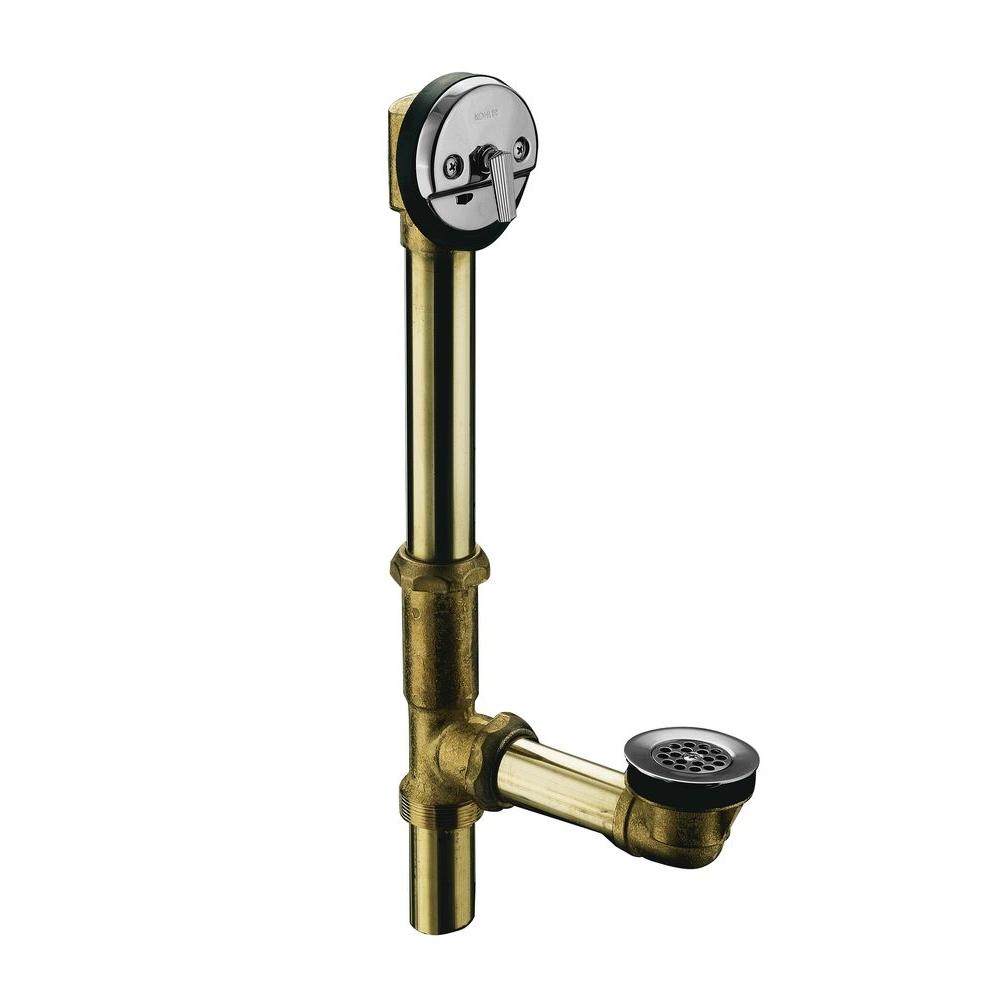 Swiftflo Brass Adjustable Trip Lever Drain In Polished Chrome K 11677 