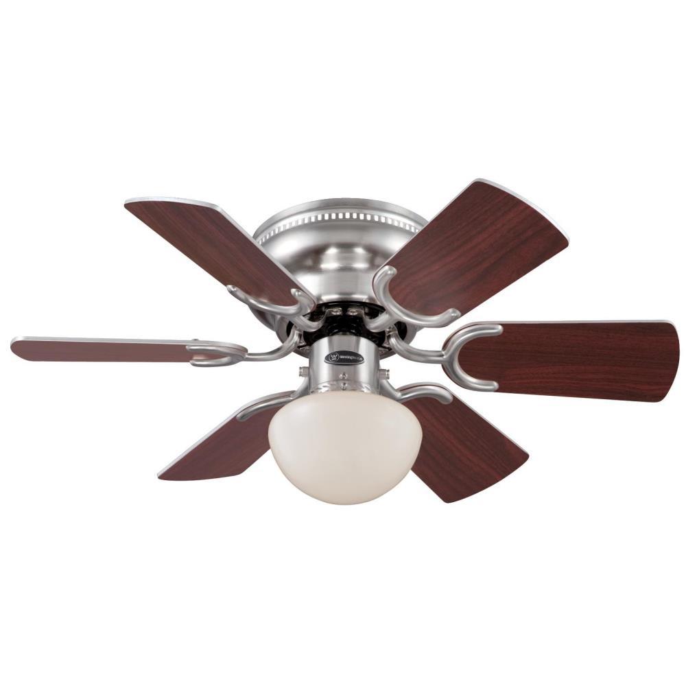 Westinghouse Petite 30 In Indoor Brushed Nickel Ceiling Fan