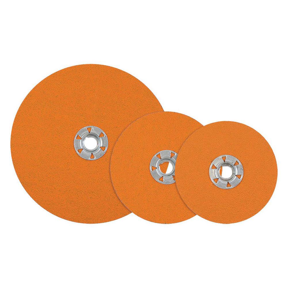 WALTER SURFACE TECHNOLOGIES COOLCUT XX 5 in. x 5/8-11 in. Arbor GR60, Sanding Discs, Quick Change (Pack of 25)