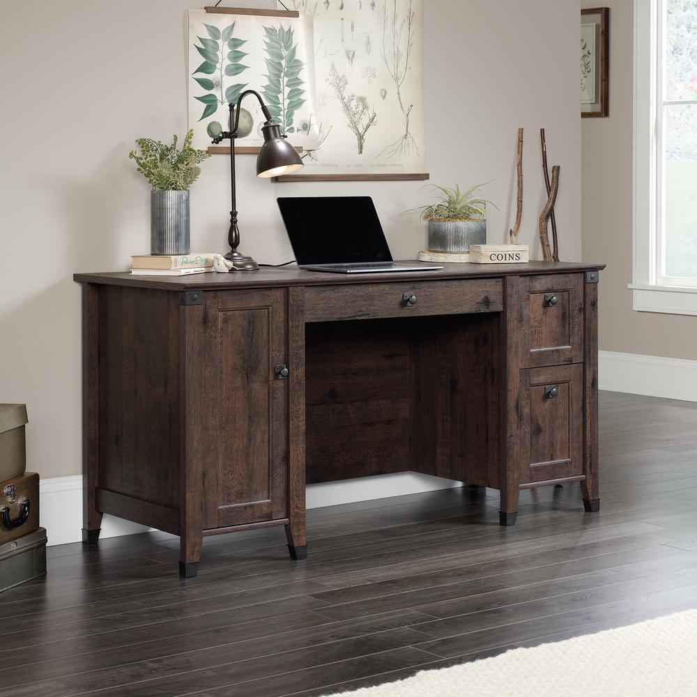 Wood Sauder Rustic Desks Home Office Furniture The Rustic Desks Home Office Furniture