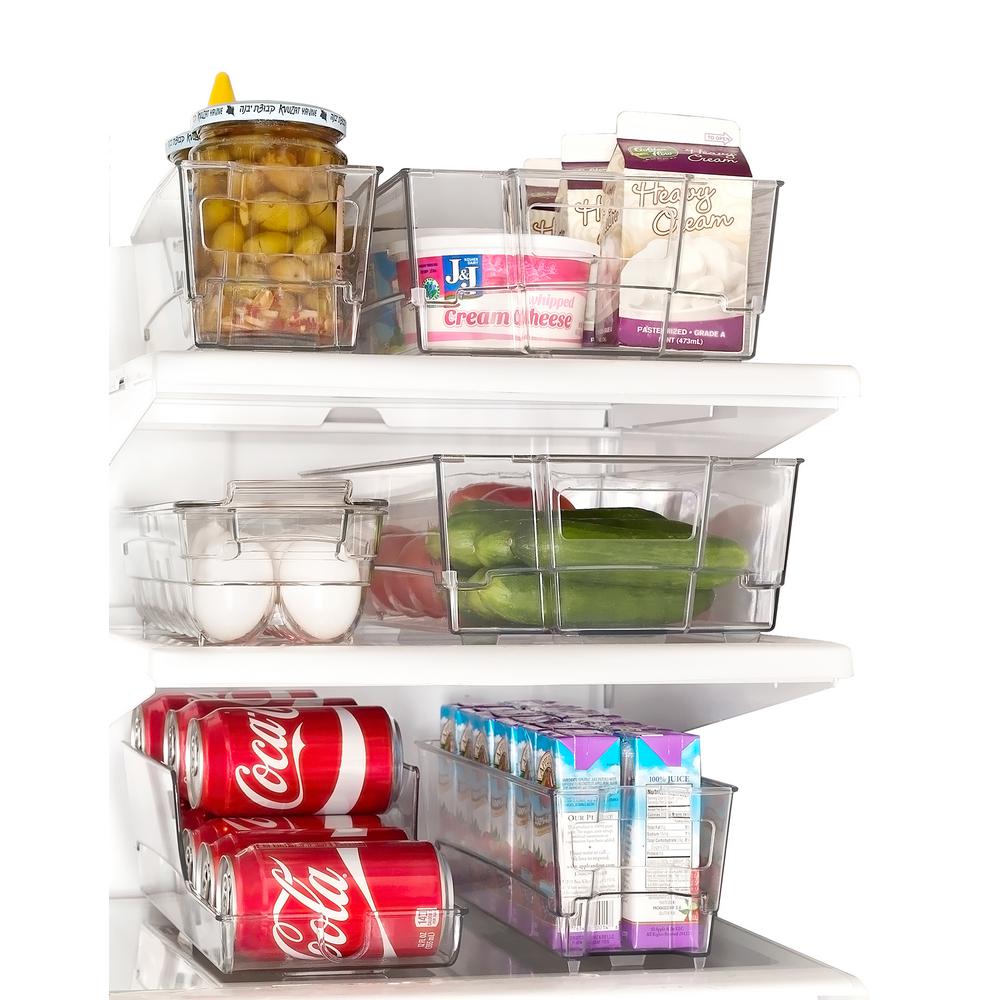 Culinary Edge 7 Piece Refrigerator And Freezer Stackable Storage Freezer Stackable Storage