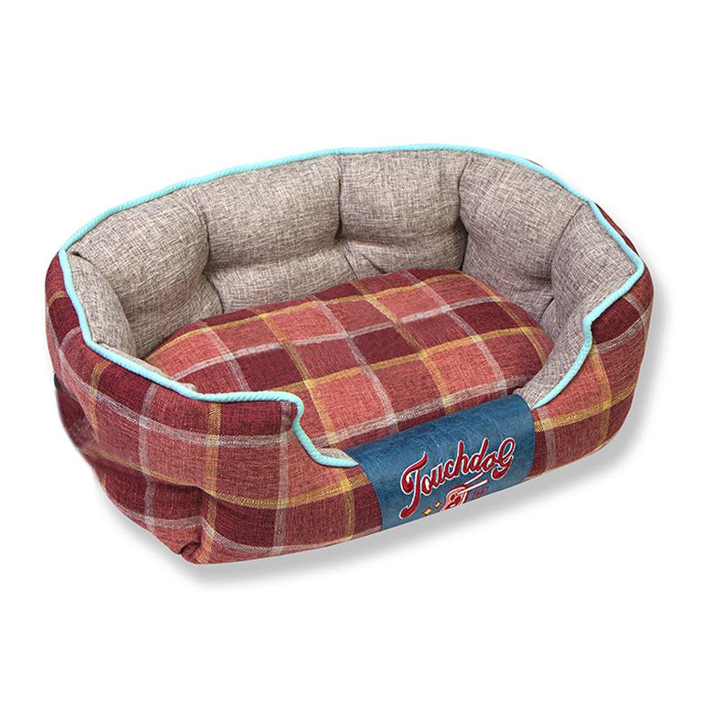 checked dog beds