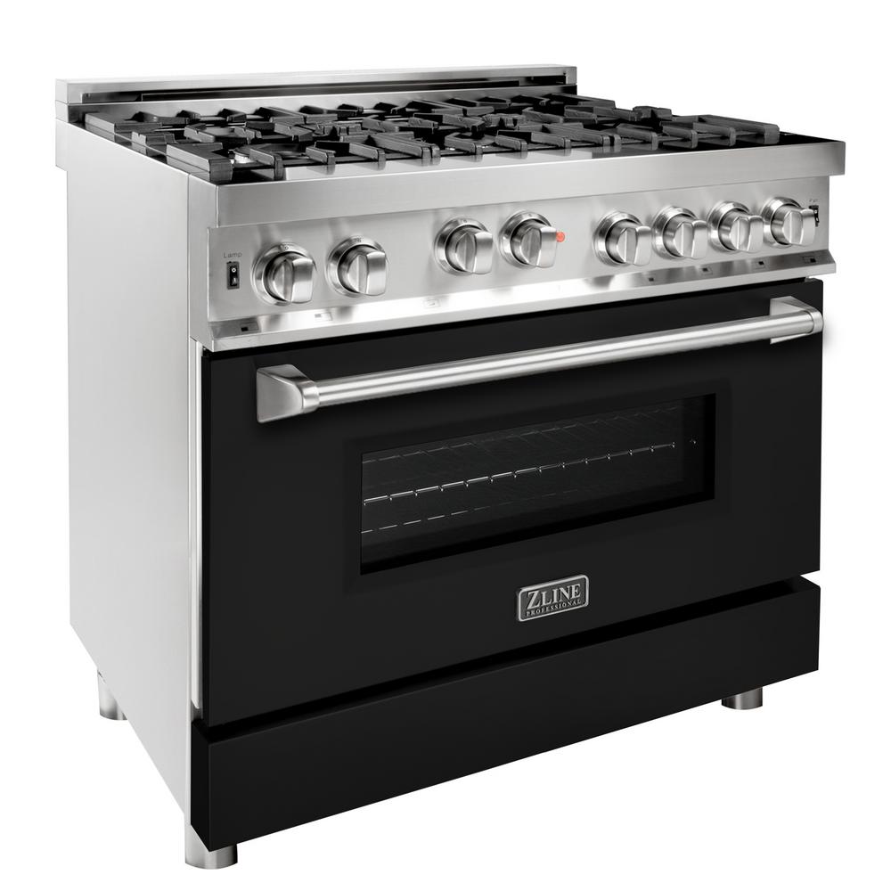 ZLINE Kitchen and Bath 36 in. Professional 4.6 cu. ft. 6Burner on Gas