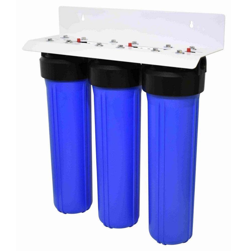 Anchor Usa 3 Stage Whole House Water Filtration System Af 6002 The Home Depot 5957