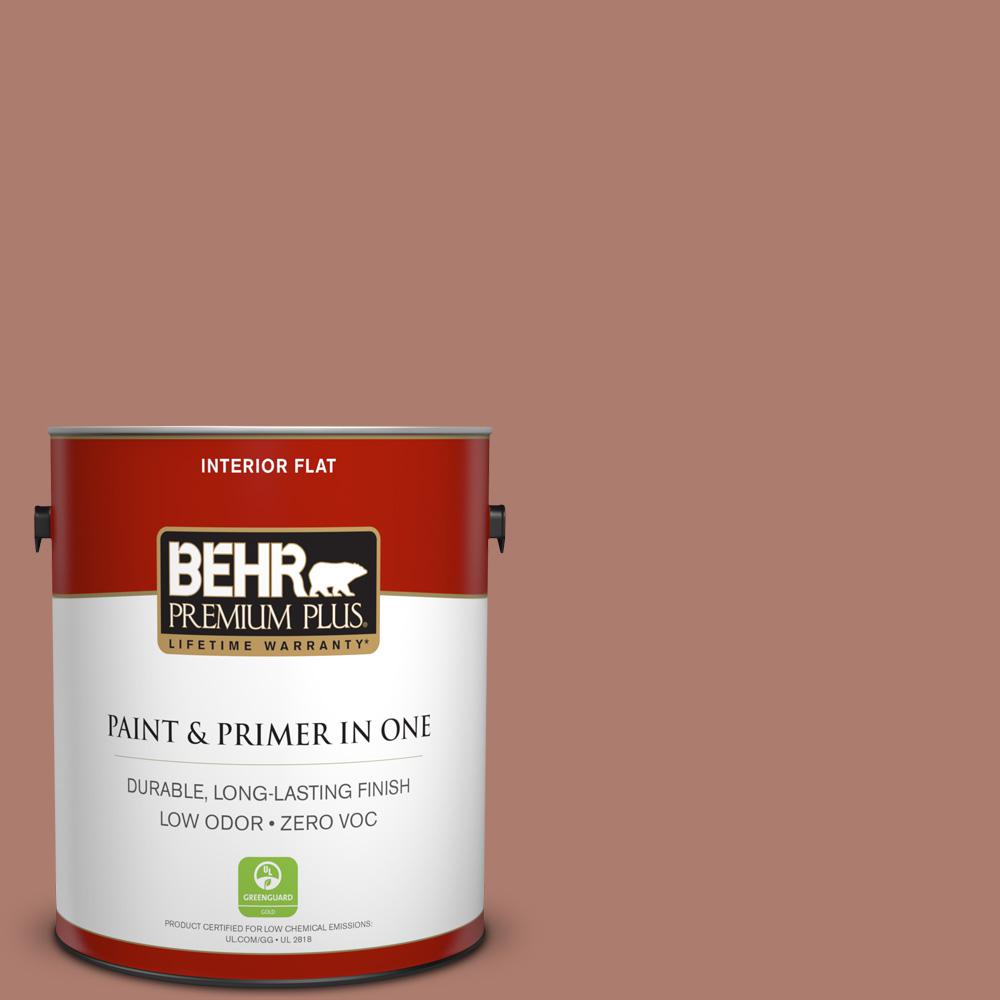BEHR Premium Plus 1gal. WB310 Glow Zero VOC Flat Interior Paint
