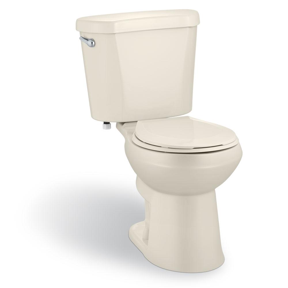 Glacier Bay 2piece 1.1 GPF/1.6 GPF High Efficiency Dual Flush