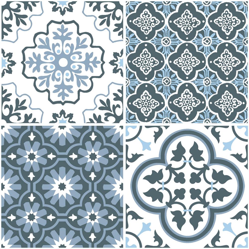 Natco Assorted 8 ft. x 12 ft. Vinyl Unbound Remnant8012GA The Home Depot