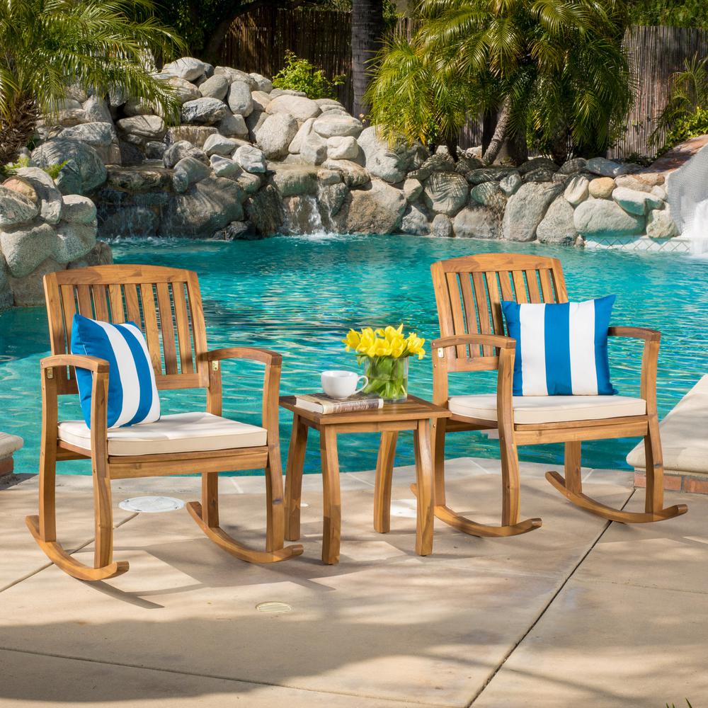 Sunjoy Fairbanks Natural Brown Patio Conversation Set ...