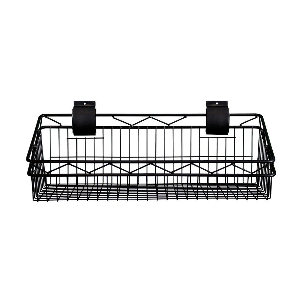 Gladiator 24 in. W x 12 in. D Mesh Basket Garage Storage for GearTrack