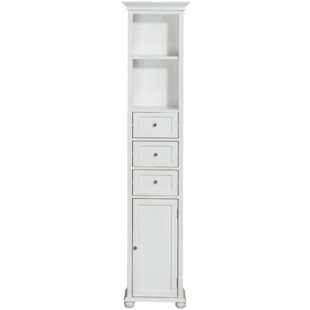 Linen Cabinets Bathroom Cabinets Storage The Home Depot