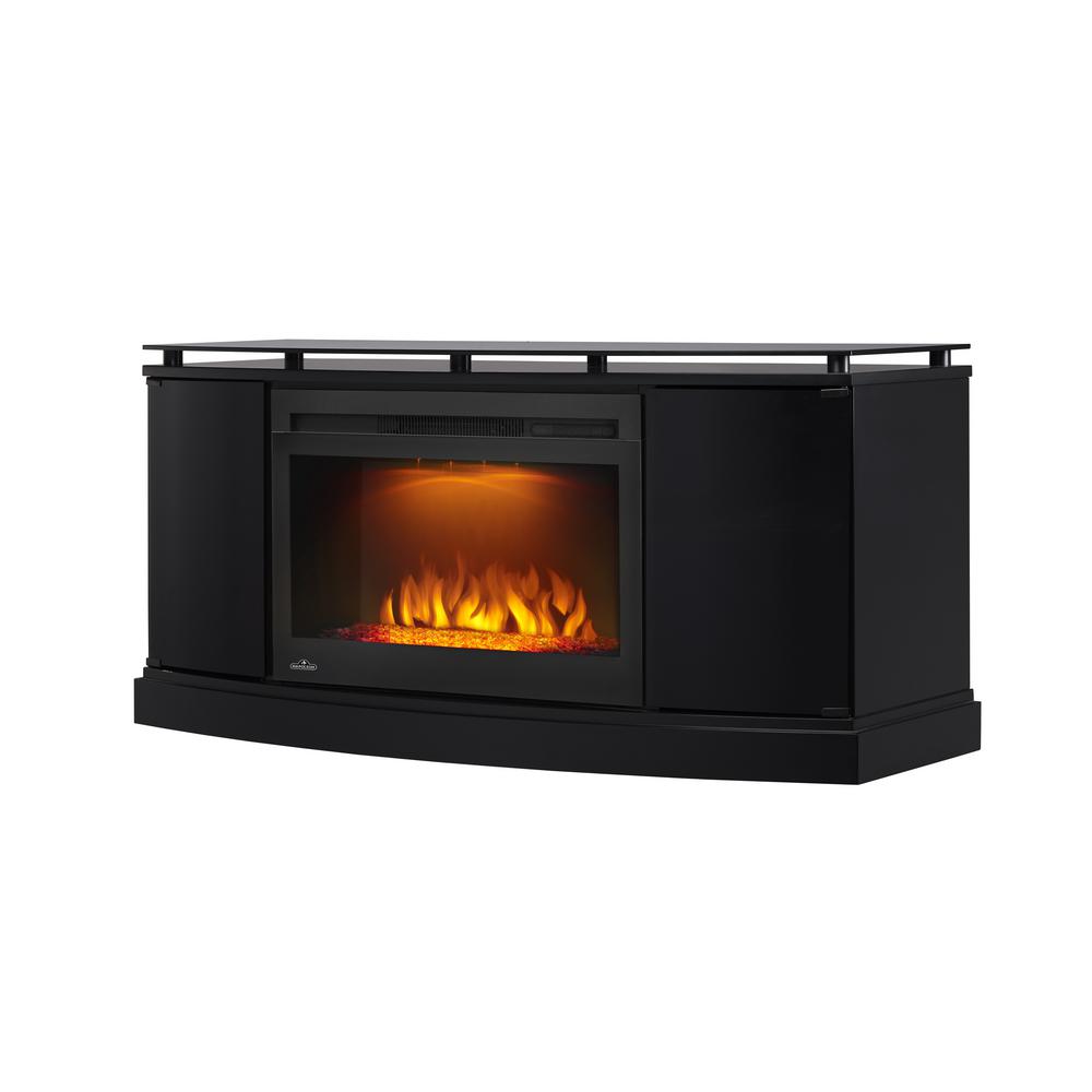 Napoleon 27 In Anya Mantel Package Electric Fireplace In Black 2