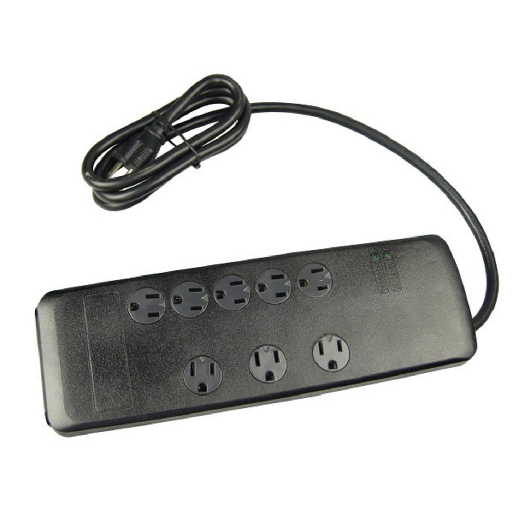Woods 6 ft. 8-Outlet 3540-Joule Surge Protector Power ...