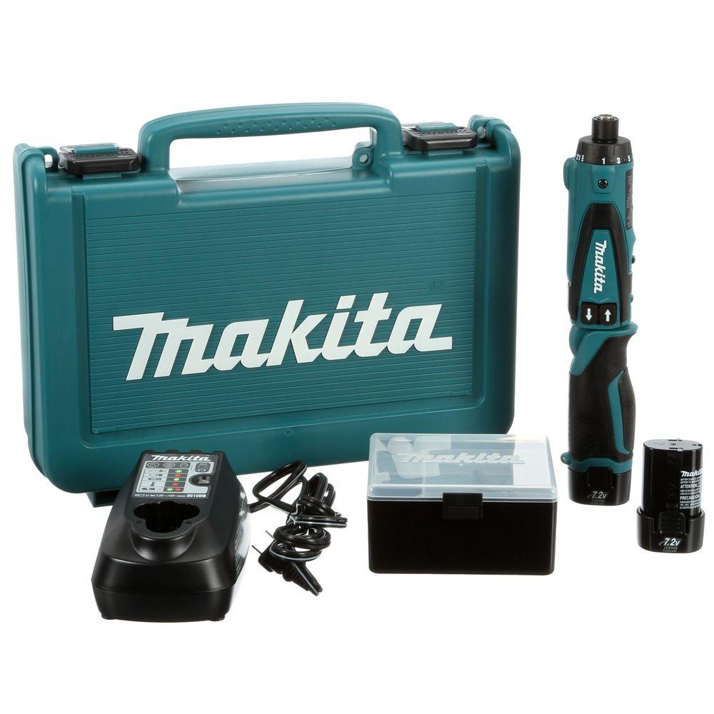 UPC 088381091060 product image for Drill/Drivers: Makita Drills 7.2-Volt Lithium-Ion Cordless 1/4 in. Hex Driver-Dr | upcitemdb.com