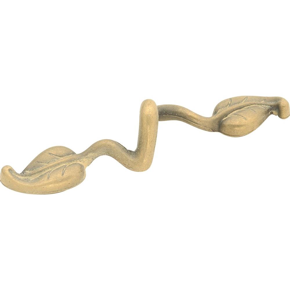 Hickory Hardware Touch Of Spring 3 In. Blonde Antique Cabinet Pull Hickory Hardware Touch of Spring 3 in. Blonde Antique Cabinet Pull - Hickory Hardware Touch Of Spring 3 In. Blonde Antique Cabinet Pull