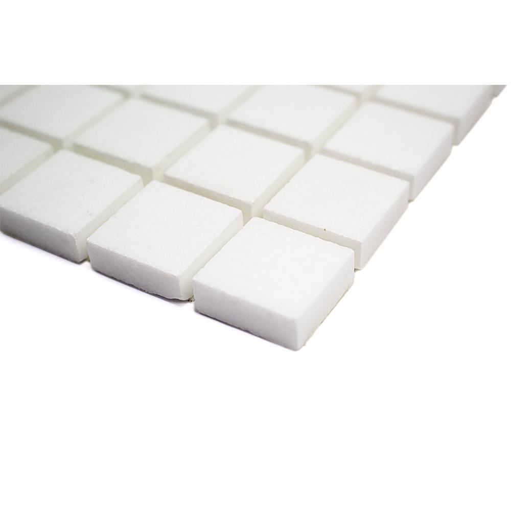 Ivy Hill Tile White Thassos Brick Joint 12 In X Polished Mosaic