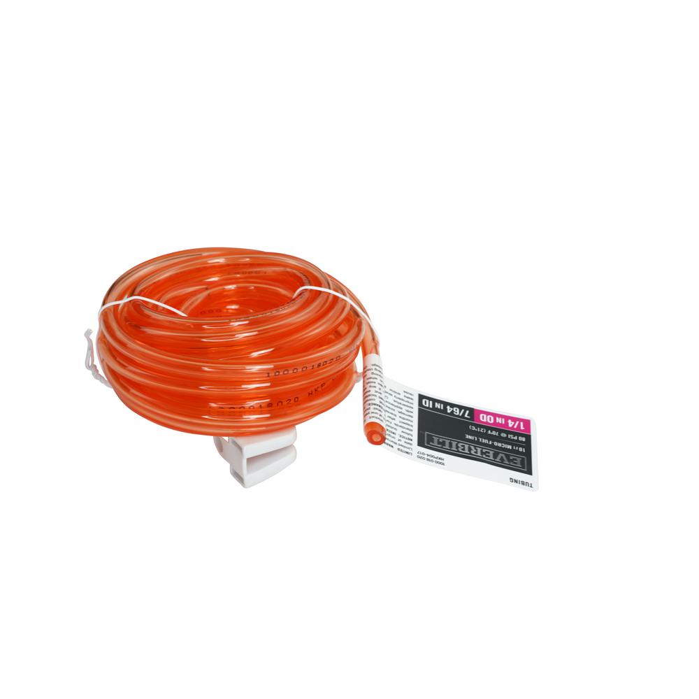 Everbilt 1 4 In O D X 7 64 In I D X 10 Ft Vinyl Micro Fuel Line Hkp004 017 The Home Depot