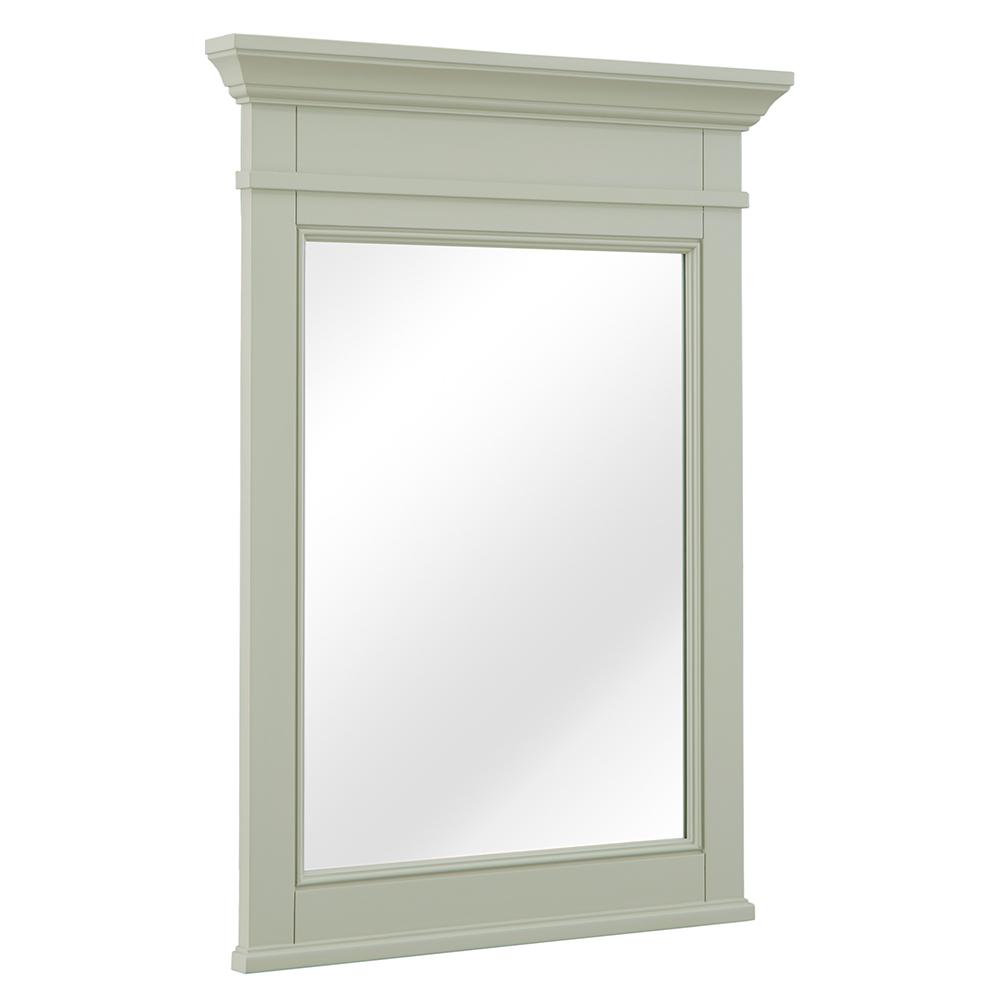 Sage Green Mirrors Home Decor The Depot H Single Framed Wall Mirror In Sage