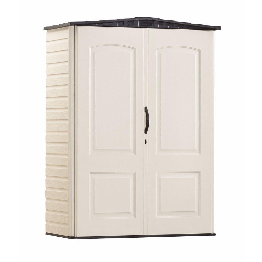 Suncast 2 ft. 8 in. x 4 ft. 5 in. x 6 ft. Large Vertical Storage Shed