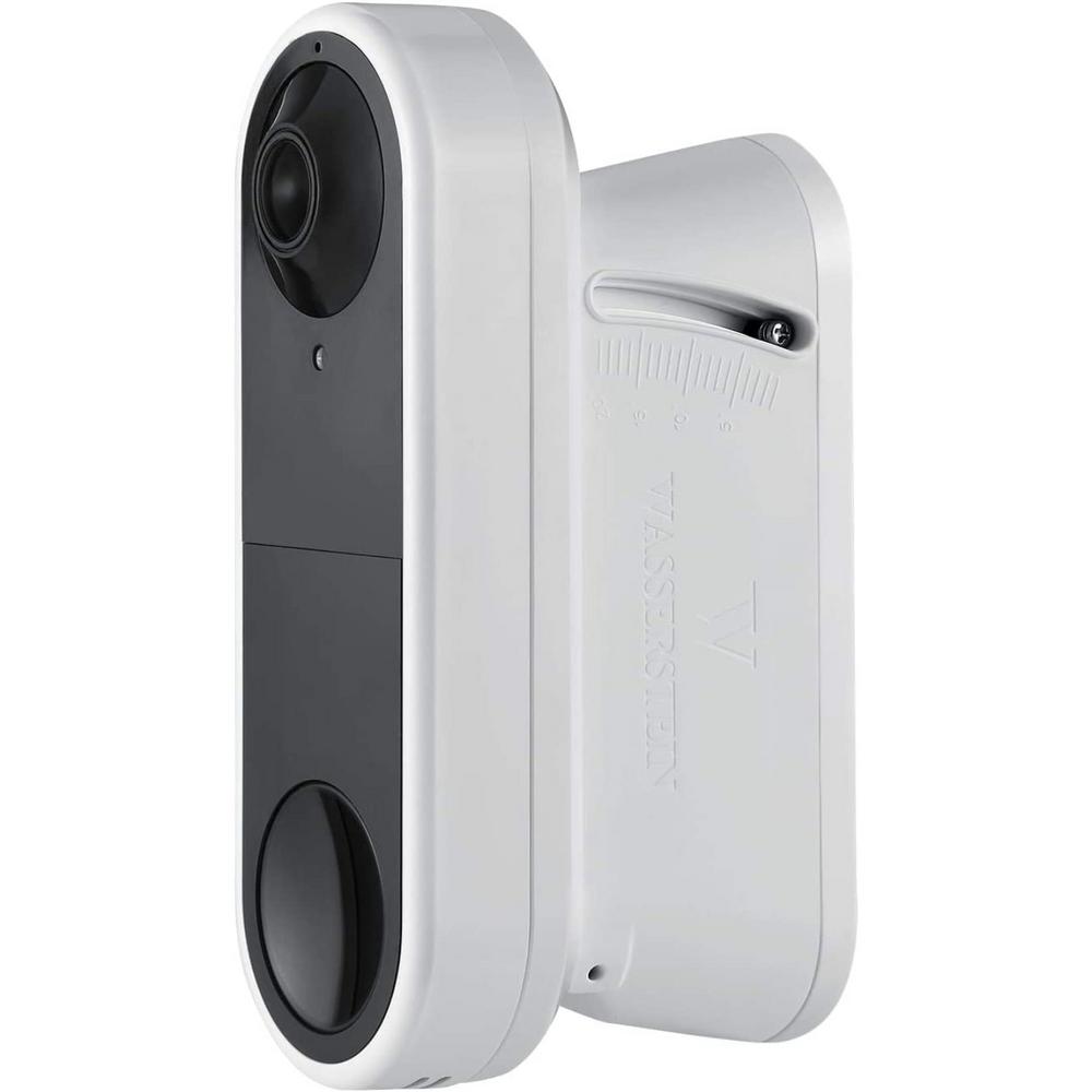 Wasserstein Vertical Wedge Wall Mount for Eufy Security Video Doorbell