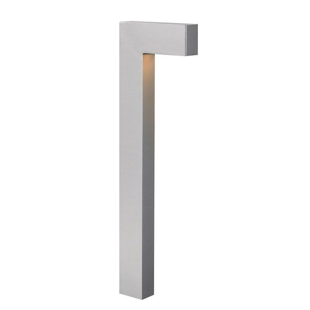 Waterproof Path Lights Landscape Lighting The Home Depot Atlantis Low Voltage 18 Watt Titanium Path Light