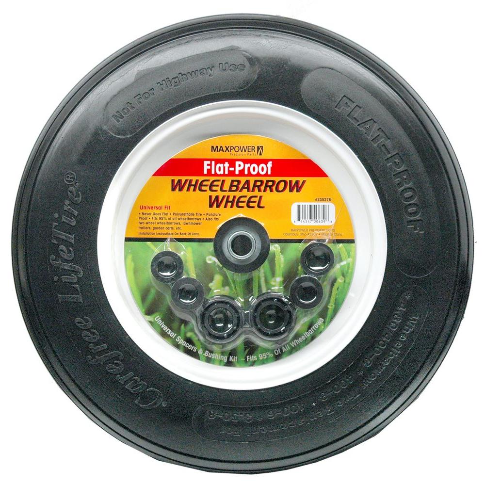 Maxpower Wheelbarrow Wheel Flat-Proof by Maxpower