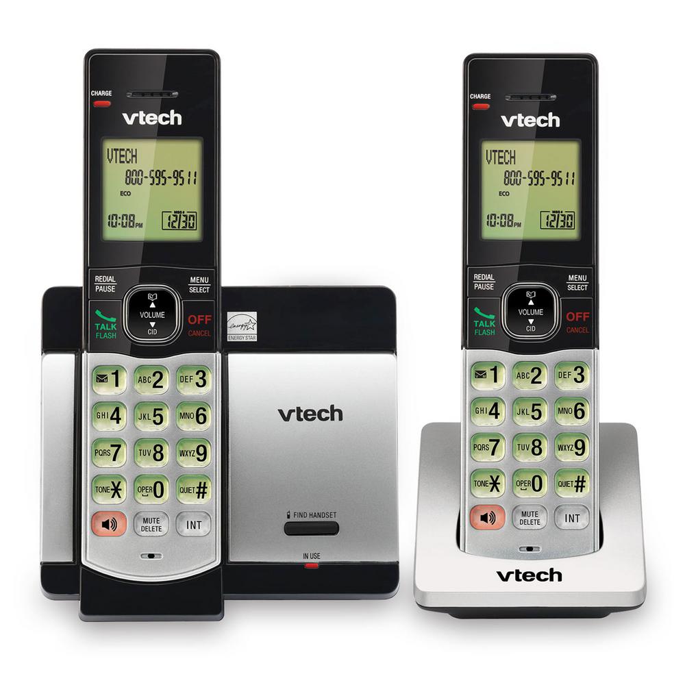 VTech 2 Handset Cordless Phone with Caller ID-CS5119-2 - The Home Depot