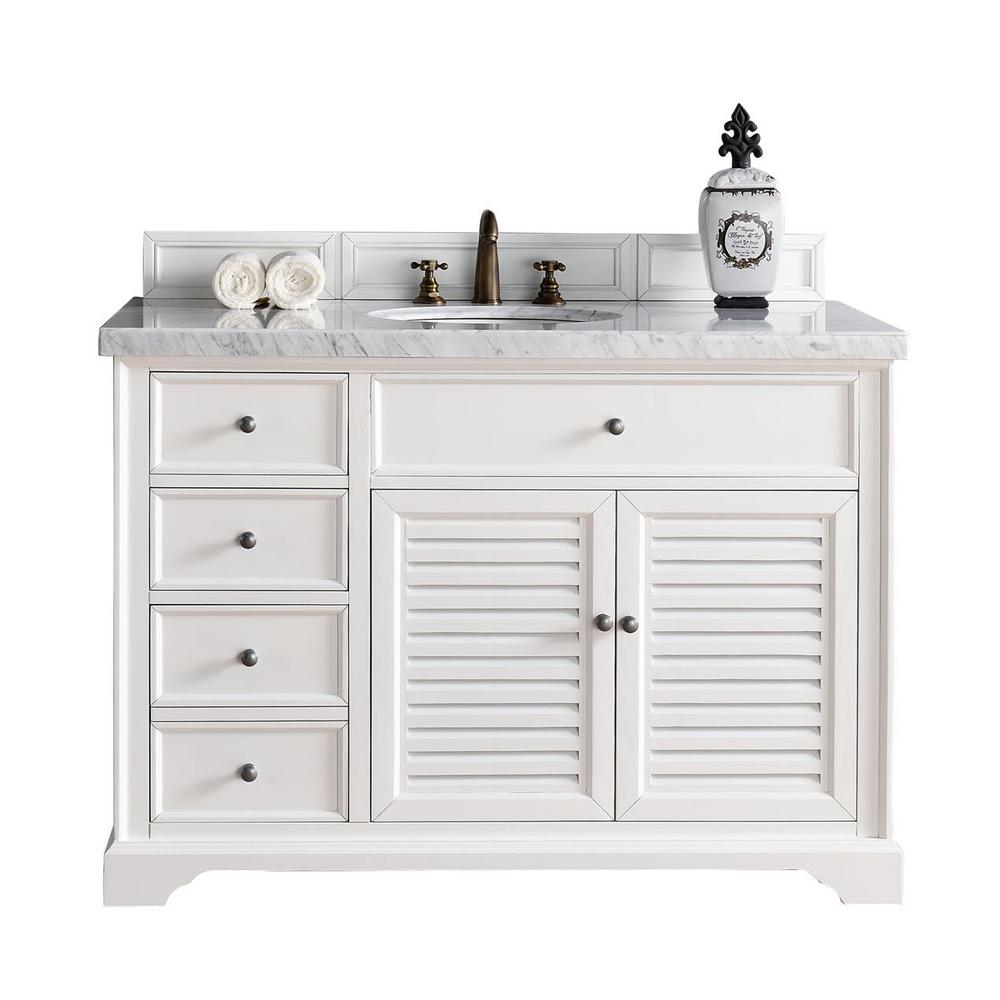 James Martin Signature Vanities Savannah 48 in. W Single Vanity in