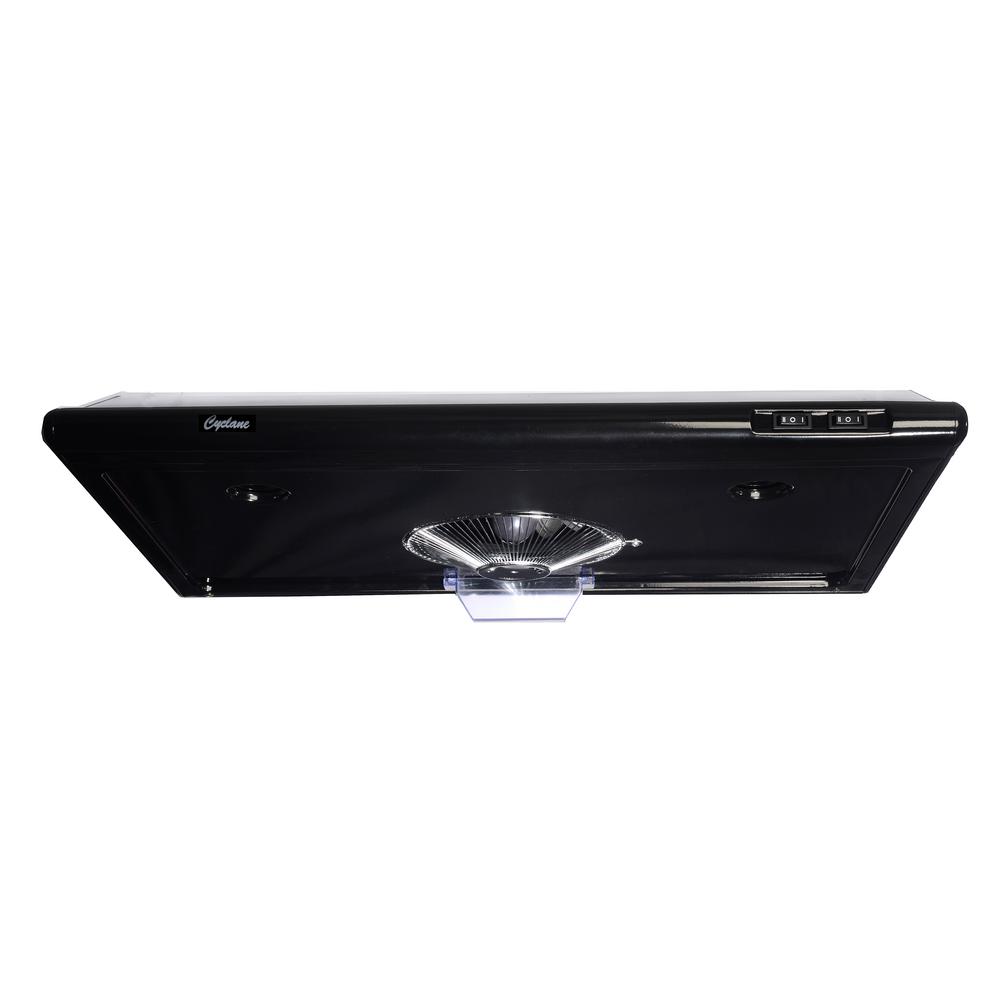 Cyclone CY1011R-SS 680CFM High-Powered Under-Mount Range Hood Classic Collection 30 Stainless Steel